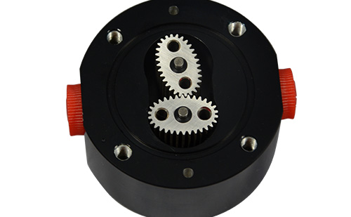  two-component mixers oval gear flow sensor