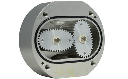  two-component mixers gear flow meter