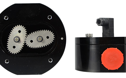  laundry chemical gear flow meter