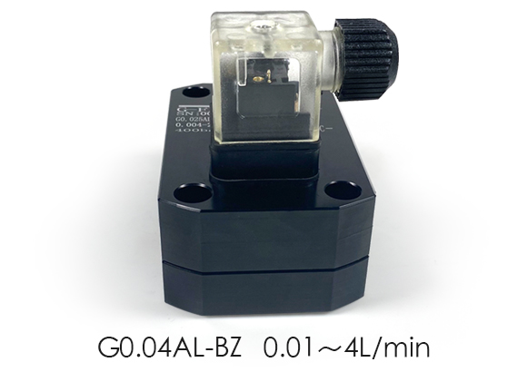 Plate-mounted circular gear flow meter